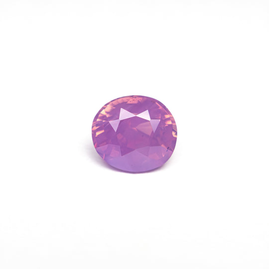 Pinkish Purple Brilliant Sapphire - 1.02ct Oval