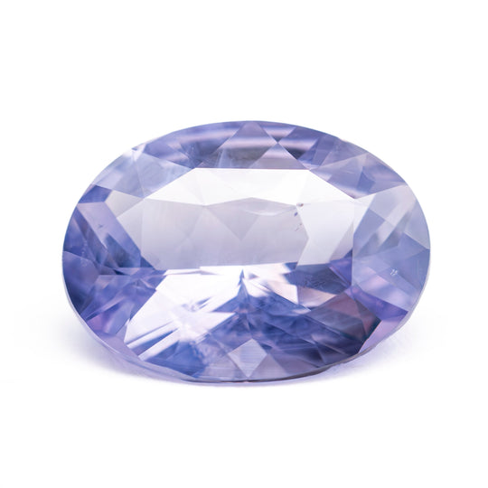 Blue/Purple Brilliant Sapphire - 4.55ct Oval