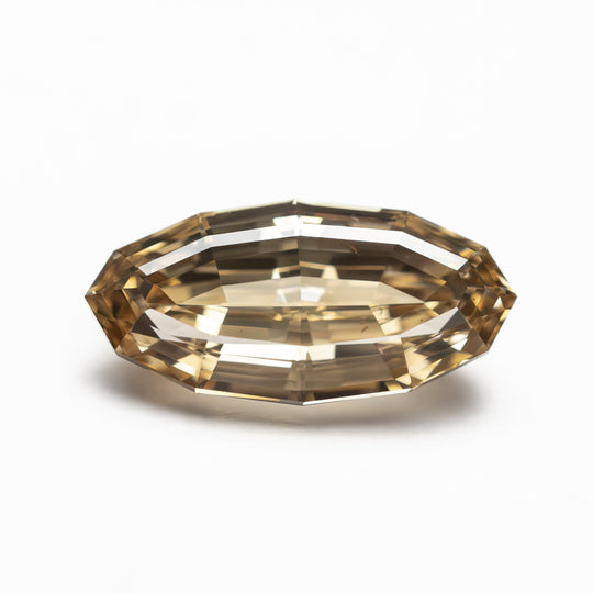 Champagne Step Cut Diamond - 2.04ct Geo Oval