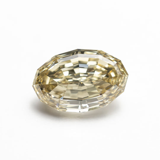 Champagne Step Cut Diamond - 2.19ct Geo Oval