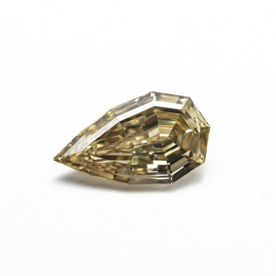 Champagne Step Cut Diamond - 1.03ct Geo Pear