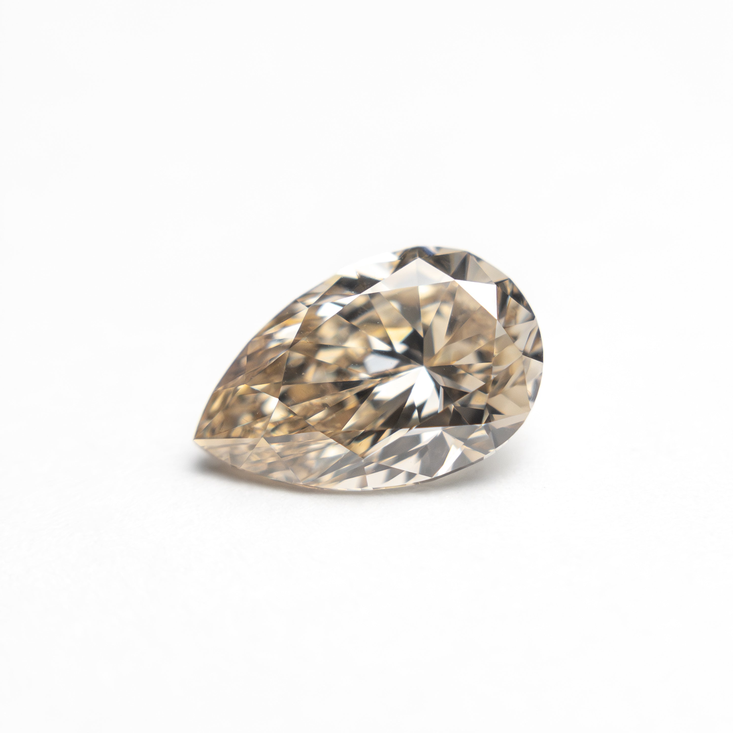 Champagne Brilliant Diamond - 1.20ct Pear