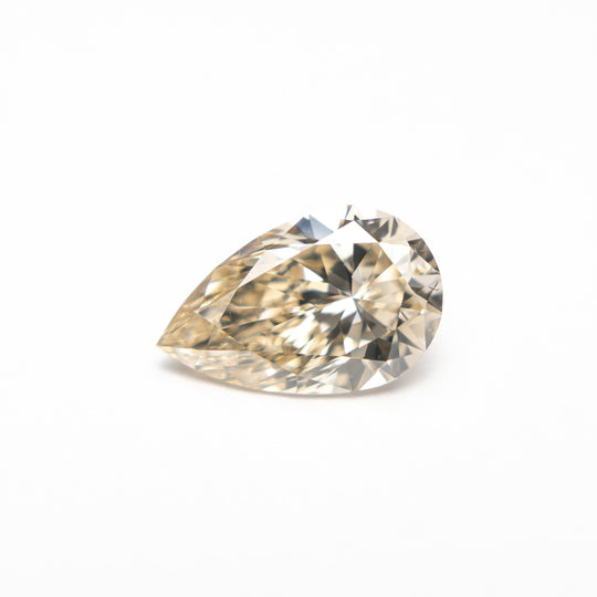 Champagne Brilliant Diamond - 1.01ct Pear