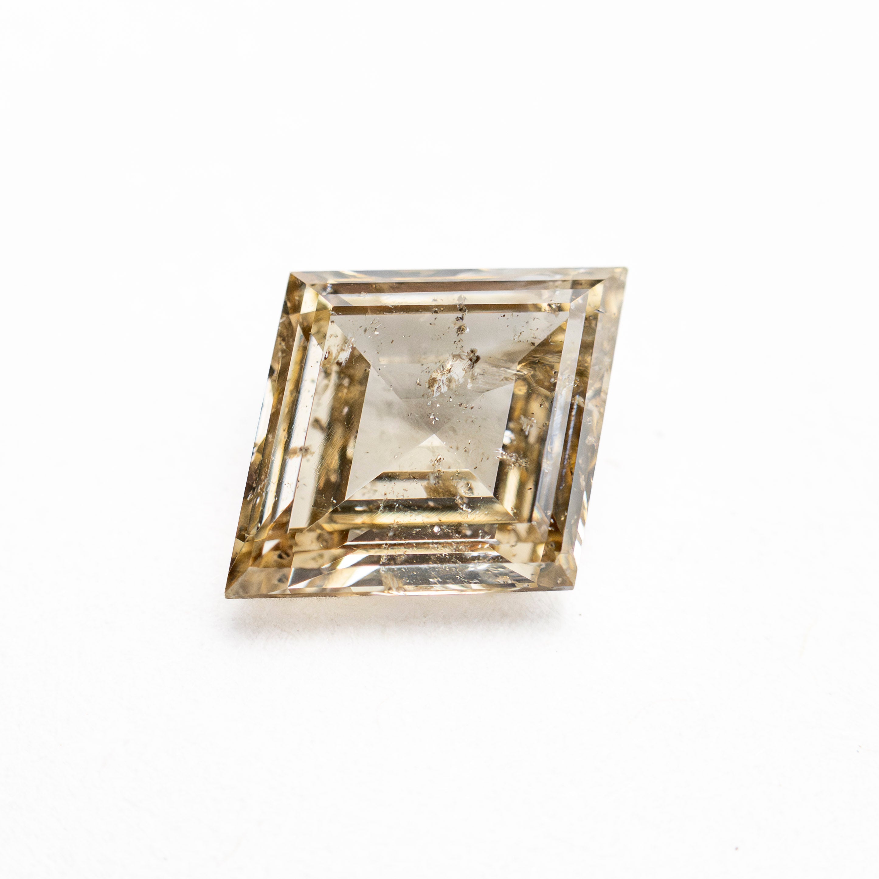 Champagne Step Cut Diamond - 1.17ct Lozenge