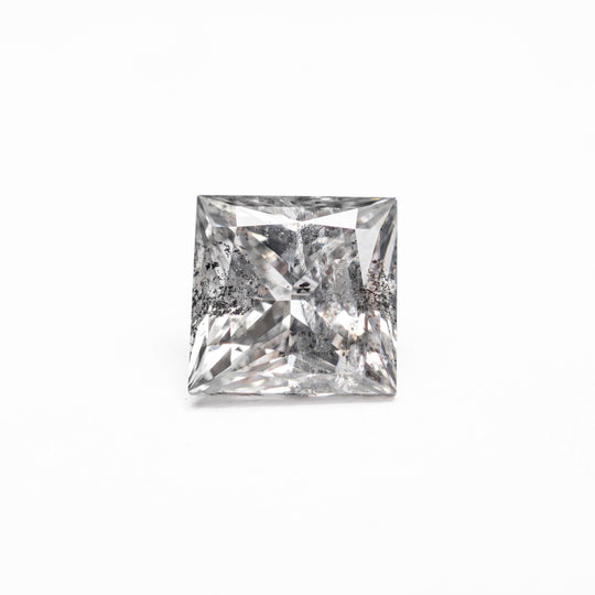 Salt and Pepper Princess Cut Diamond - 1.22ct Square