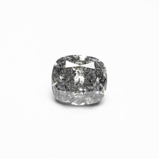 Salt and Pepper Modern Antique Old Mine Cut Diamond - 1.15ct Cushion