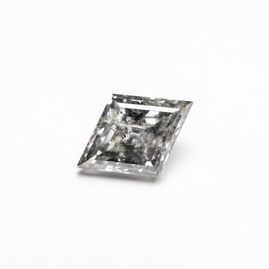 Salt and Pepper Step Cut Diamond - 1.13ct Lozenge