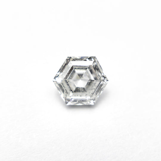 Salt and Pepper Step Cut Diamond - 0.78ct Hexagon
