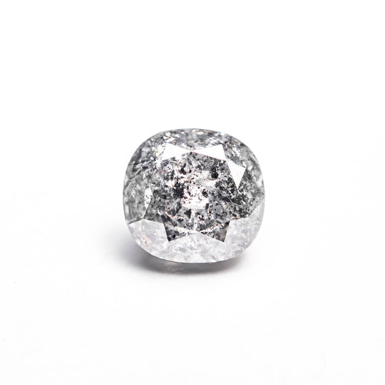 Salt and Pepper Modern Antique Old Mine Cut Diamond - 1.33ct Cushion