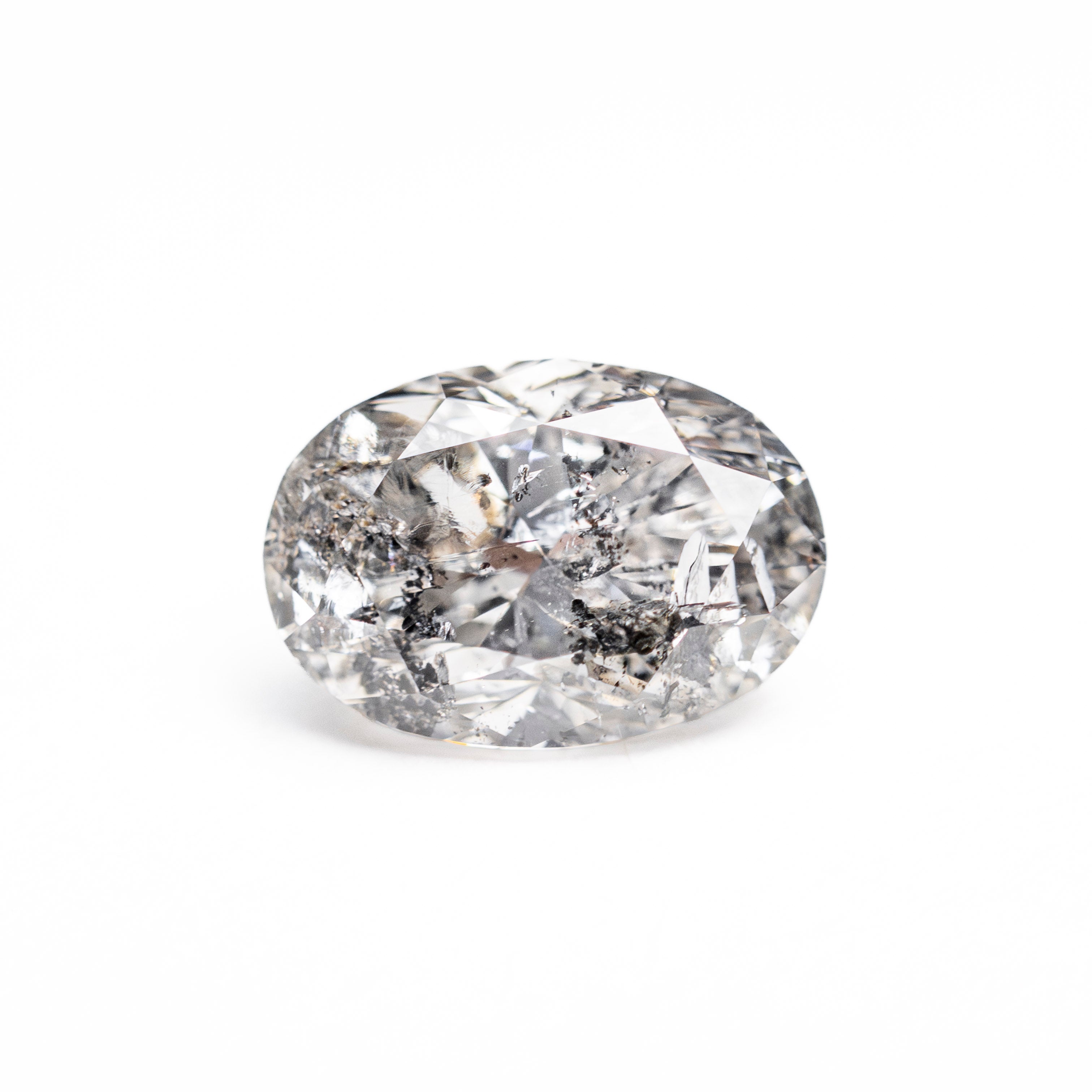 Salt and Pepper Brilliant Diamond - 1.50ct Oval