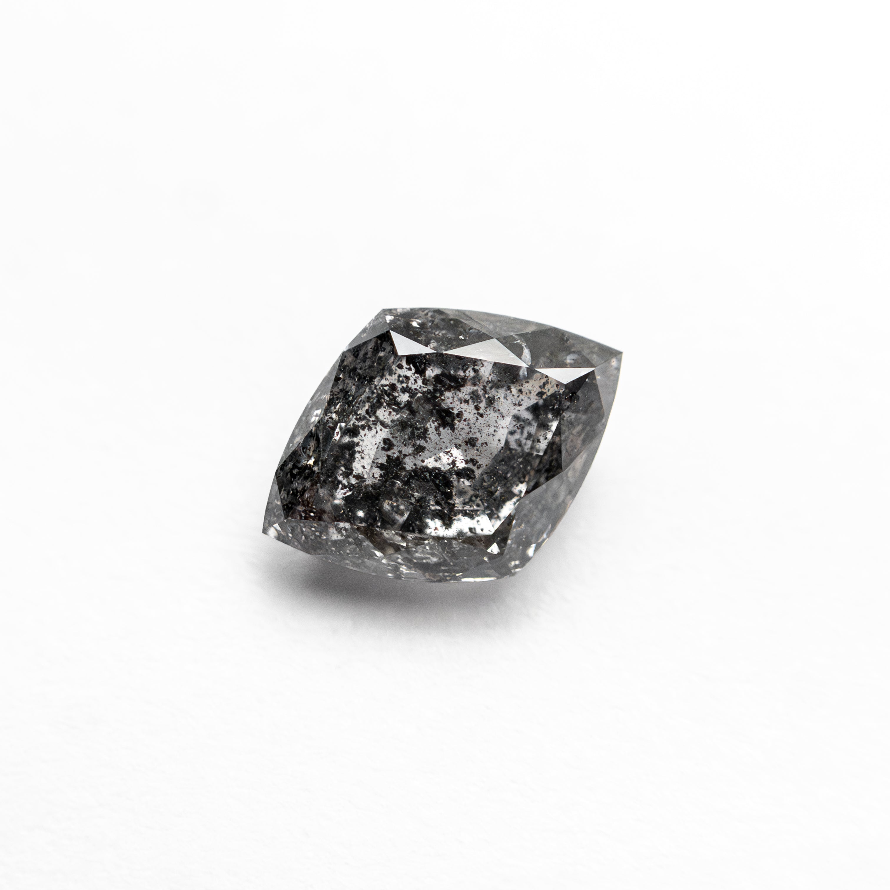 Salt and Pepper Brilliant Diamond - 0.75ct Lozenge