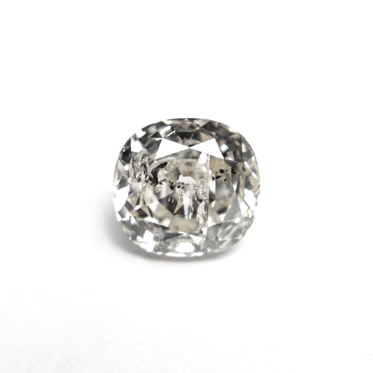 Salt and Pepper Modern Antique Old Mine Cut Diamond - 1.47ct Cushion