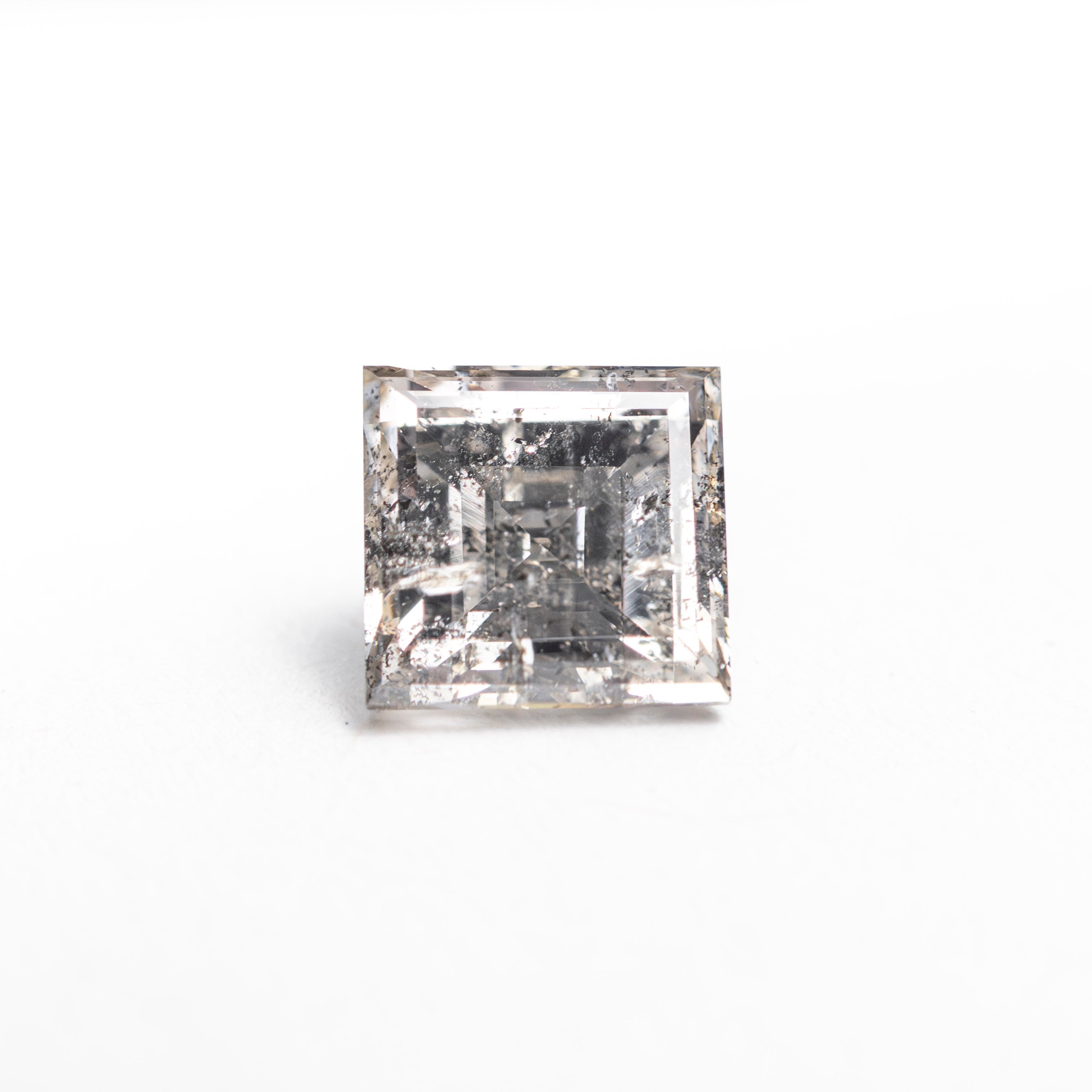 Salt and Pepper Step Cut Diamond - 0.94ct Carré