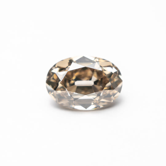 Champagne Modern Antique Brilliant Diamond - 1.54ct Oval