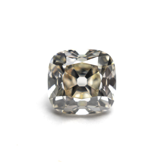Champagne Modern Antique Old Mine Cut Diamond - 2.30ct Cushion