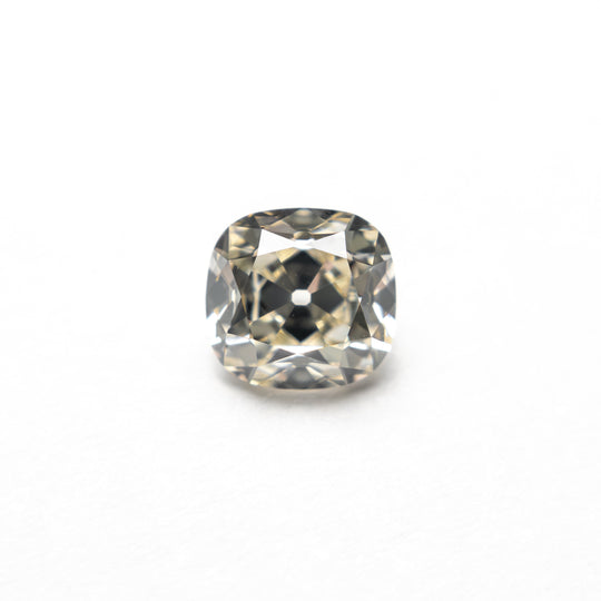Champagne Modern Antique Old Mine Cut Diamond - 0.90ct Cushion
