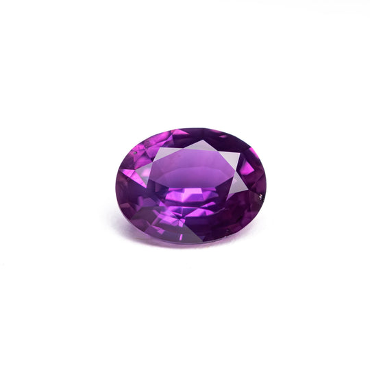 Purple Brilliant Sapphire - 0.94ct Oval