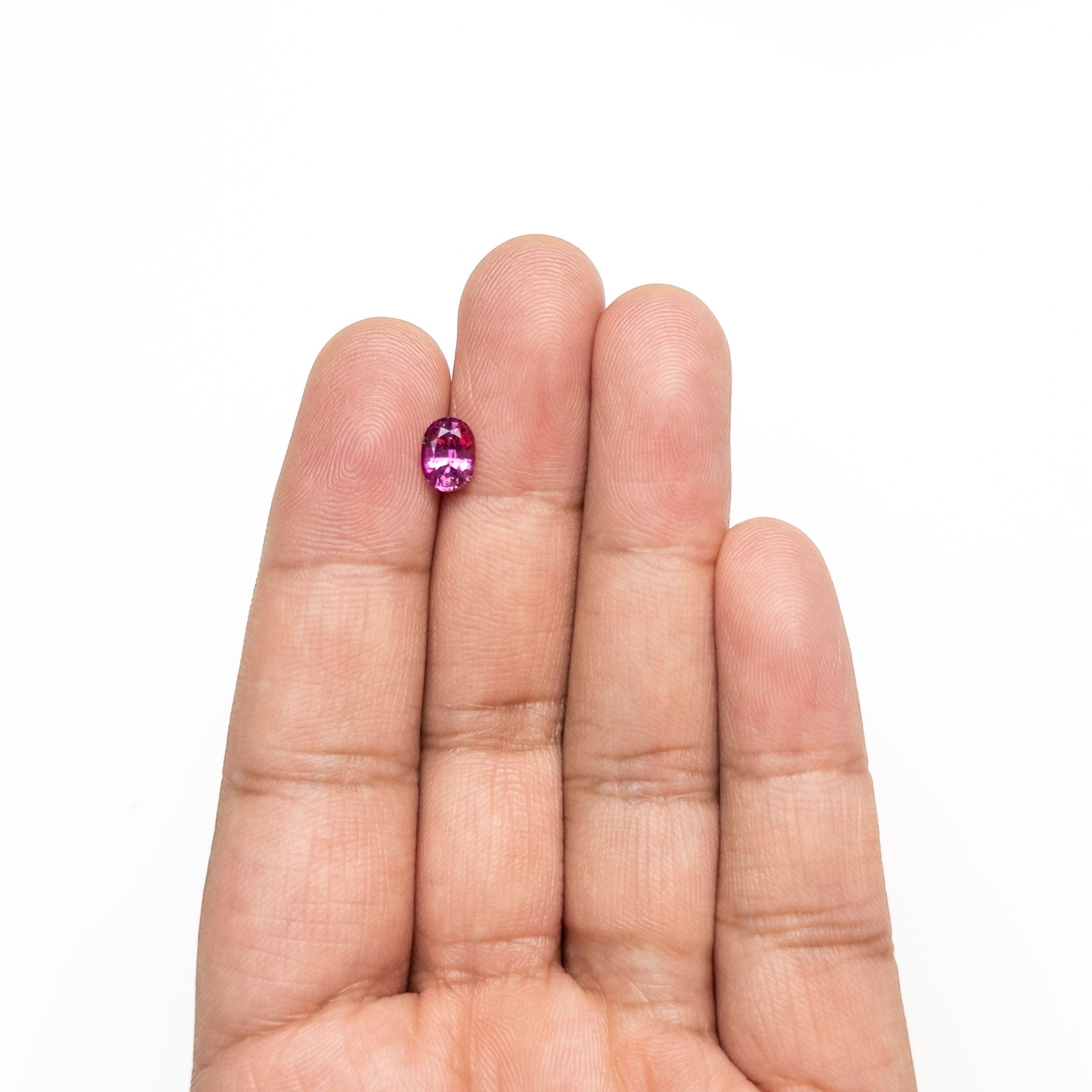 Pink Brilliant Sapphire - 1.23ct Oval