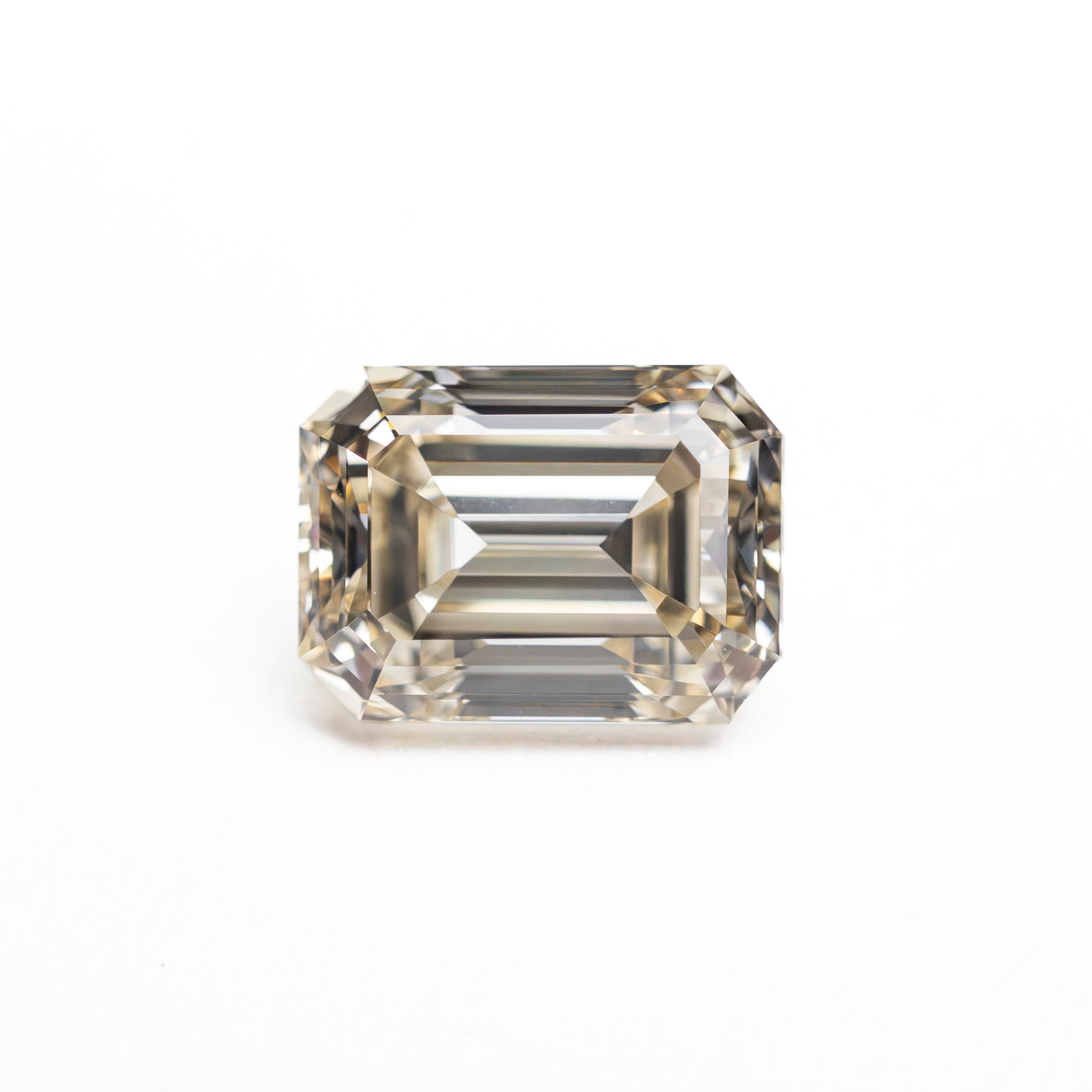 Champagne Step Cut Diamond - 1.58ct Cut Corner Rectangle