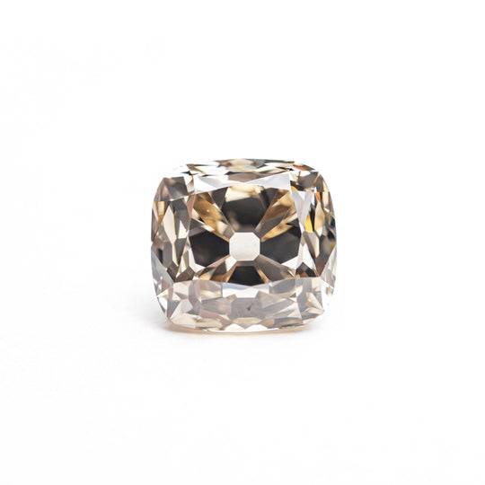 Champagne Modern Antique Old Mine Cut Diamond - 1.38ct Cushion