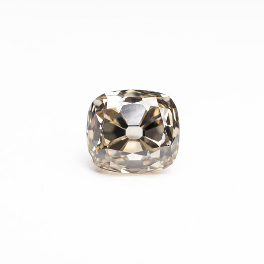 Champagne Modern Antique Old Mine Cut Diamond - 1.05ct Cushion