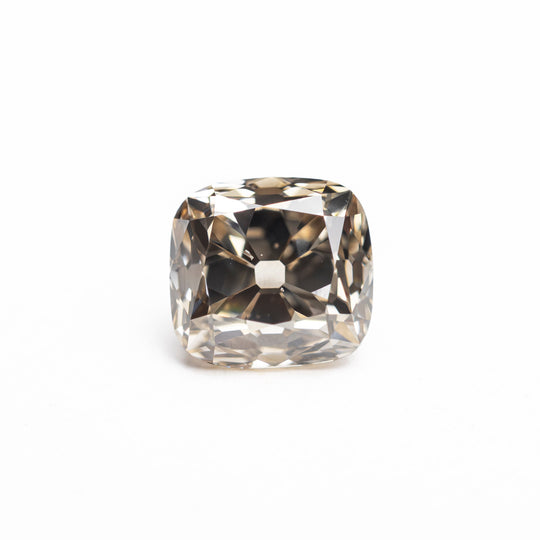 Champagne Modern Antique Old Mine Cut Diamond - 1.29ct Cushion