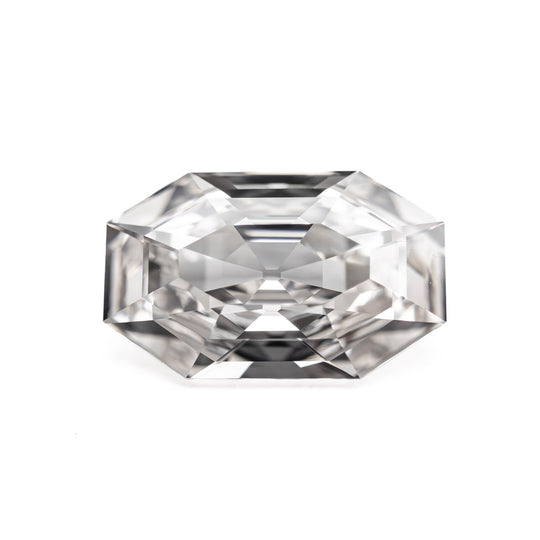 White Step Cut Diamond - 1.80ct Cut Corner Rectangle