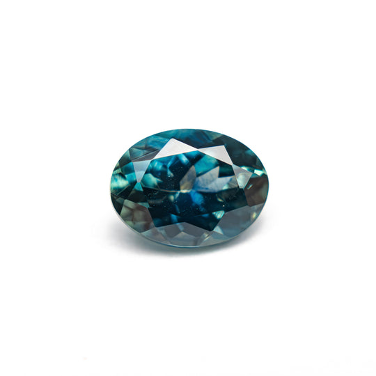 Teal/Blue Brilliant Sapphire - 1.30ct Oval