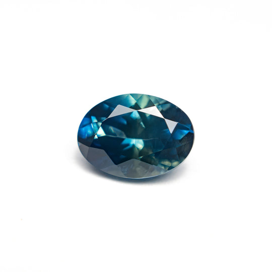 Teal Brilliant Sapphire - 1.37ct Oval