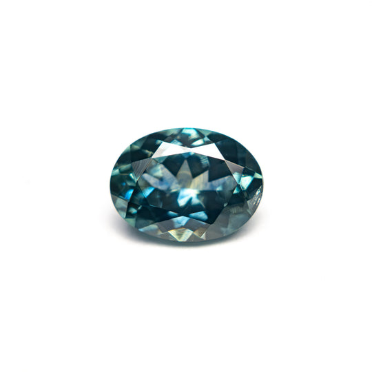 Teal Brilliant Sapphire - 1.25ct Oval