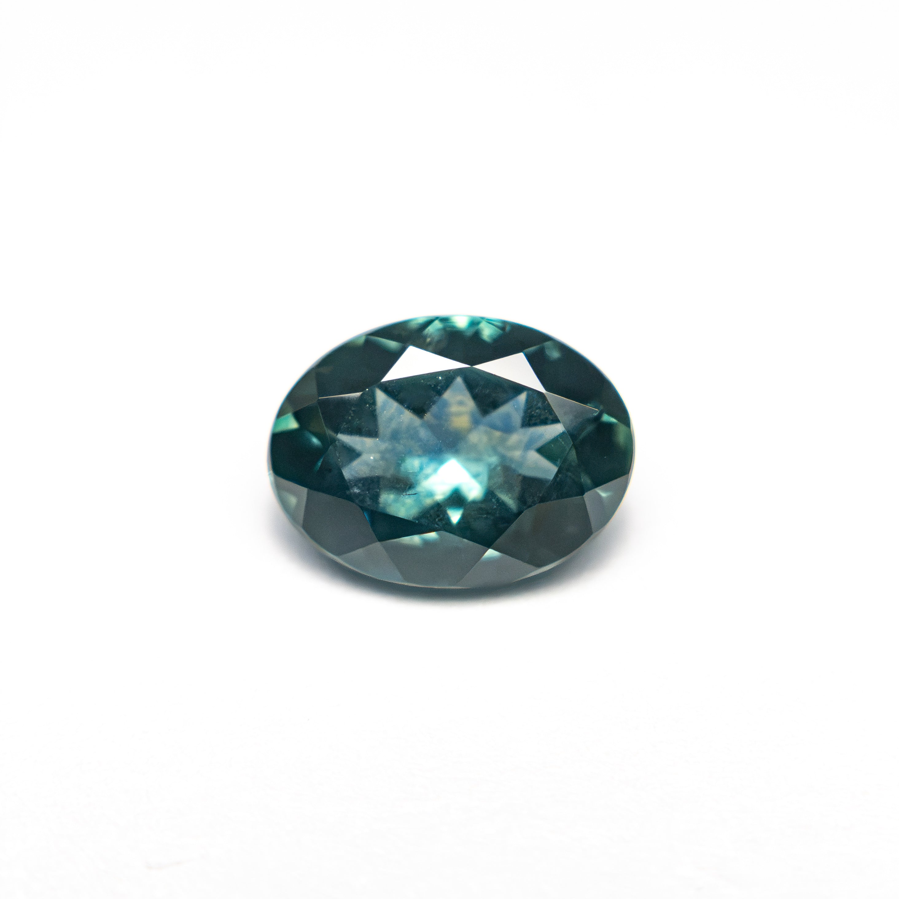 Teal Brilliant Sapphire - 1.10ct Oval