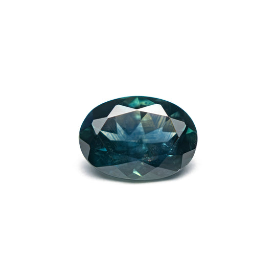 Teal/Blue Brilliant Sapphire - 1.22ct Oval