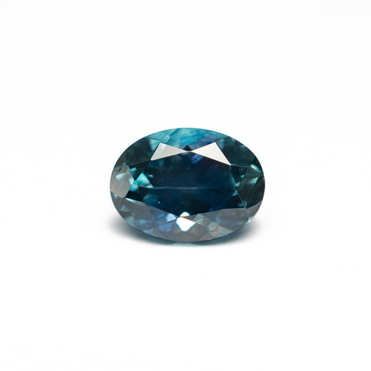 Blue/Teal Brilliant Sapphire - 1.58ct Oval