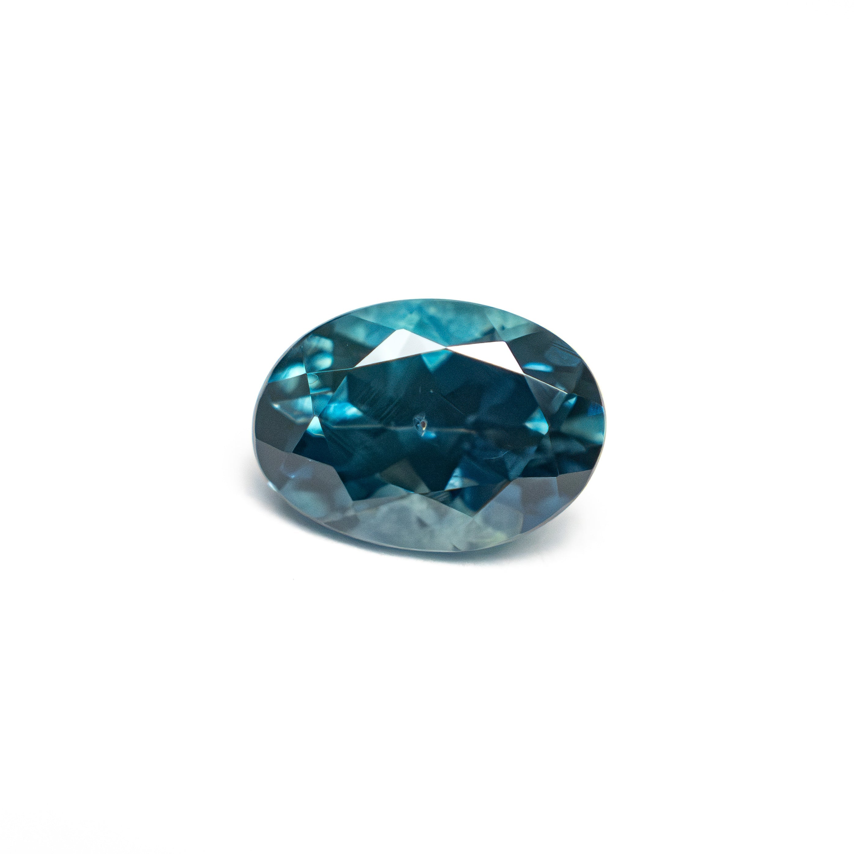 Teal/Blue Brilliant Sapphire - 1.20ct Oval