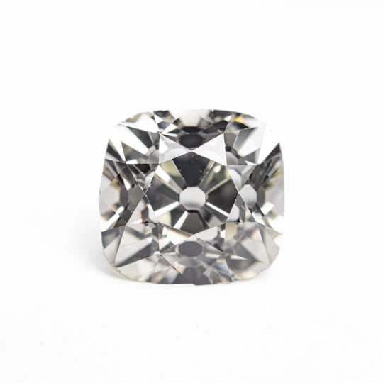 White Antique Peruzzi Cut Diamond - 2.64ct Cushion