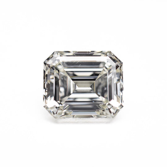 White Step Cut Diamond - 2.01ct Cut Corner Rectangle