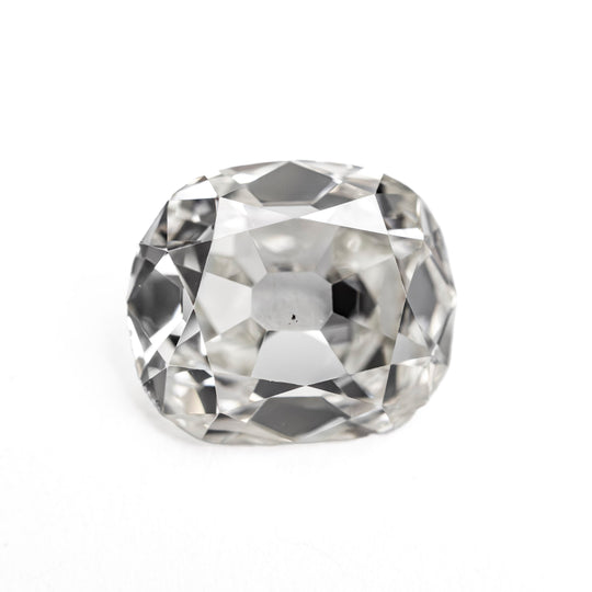 White Antique Old Mine Cut Diamond - 2.52ct Cushion
