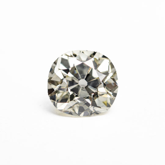 White Antique Old European Cut Diamond - 1.51ct Cushion