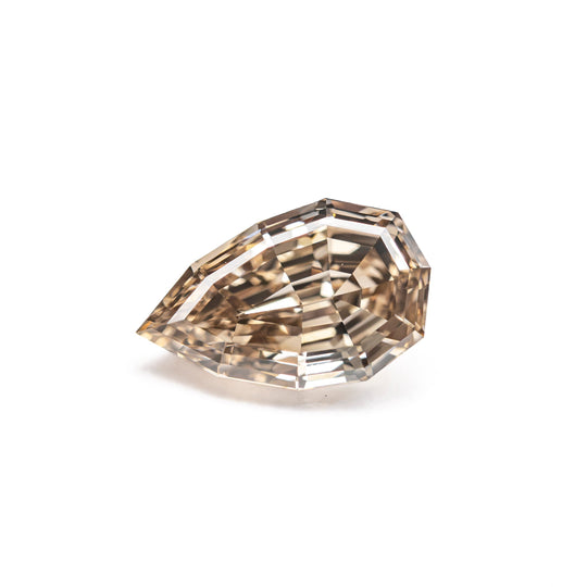 Champagne Step Cut Diamond - 1.07ct Geo Pear