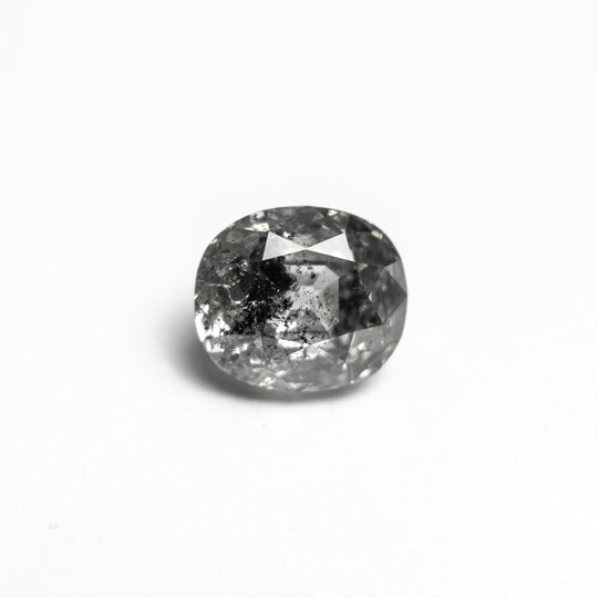 Salt and Pepper Modern Antique Old Mine Cut Diamond - 1.02ct Cushion