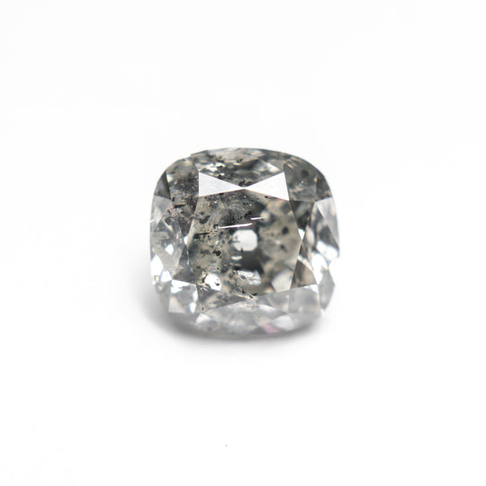 Salt and Pepper Modern Antique Old Mine Cut Diamond - 1.33ct Cushion