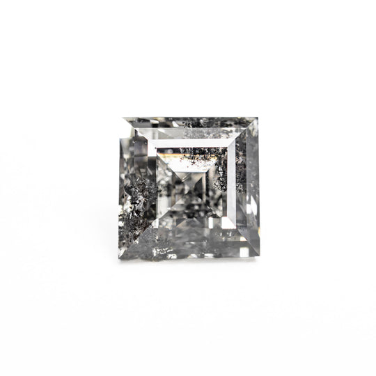 Salt and Pepper Step Cut Diamond - 1.62ct Carré