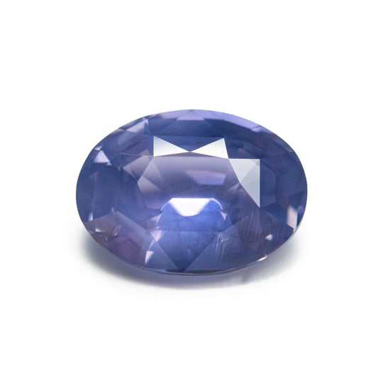 Violet/Purple Brilliant Sapphire - 3.03ct Oval