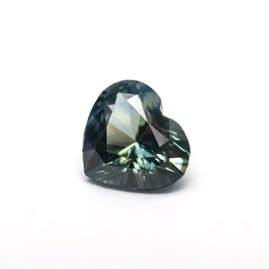Green Brilliant Sapphire - 1.51ct Heart