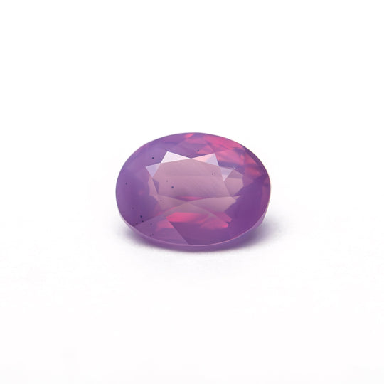 Opalescent Pink Brilliant Sapphire - 1.03ct Oval