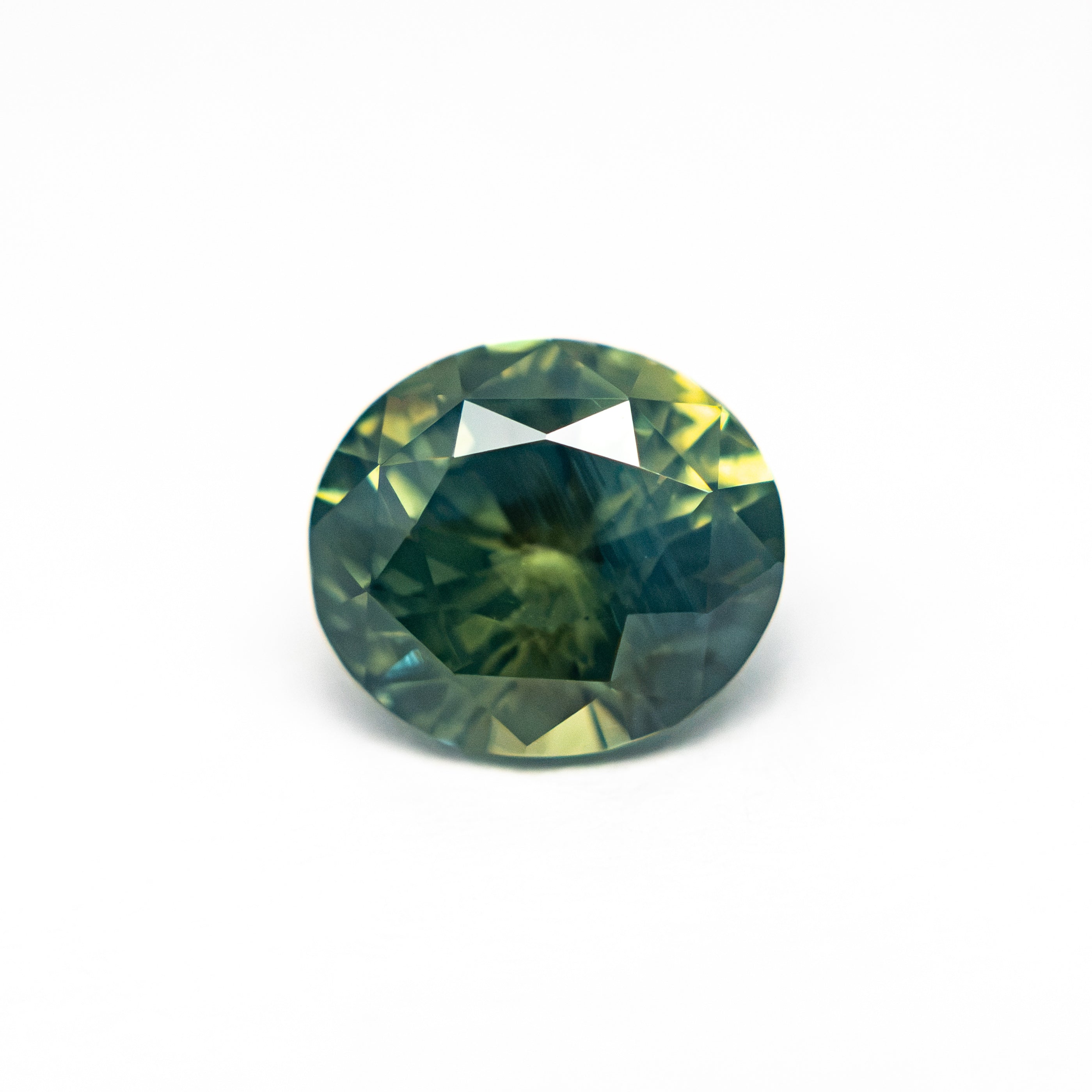 Opalescent Green Brilliant Sapphire - 2.00ct Oval
