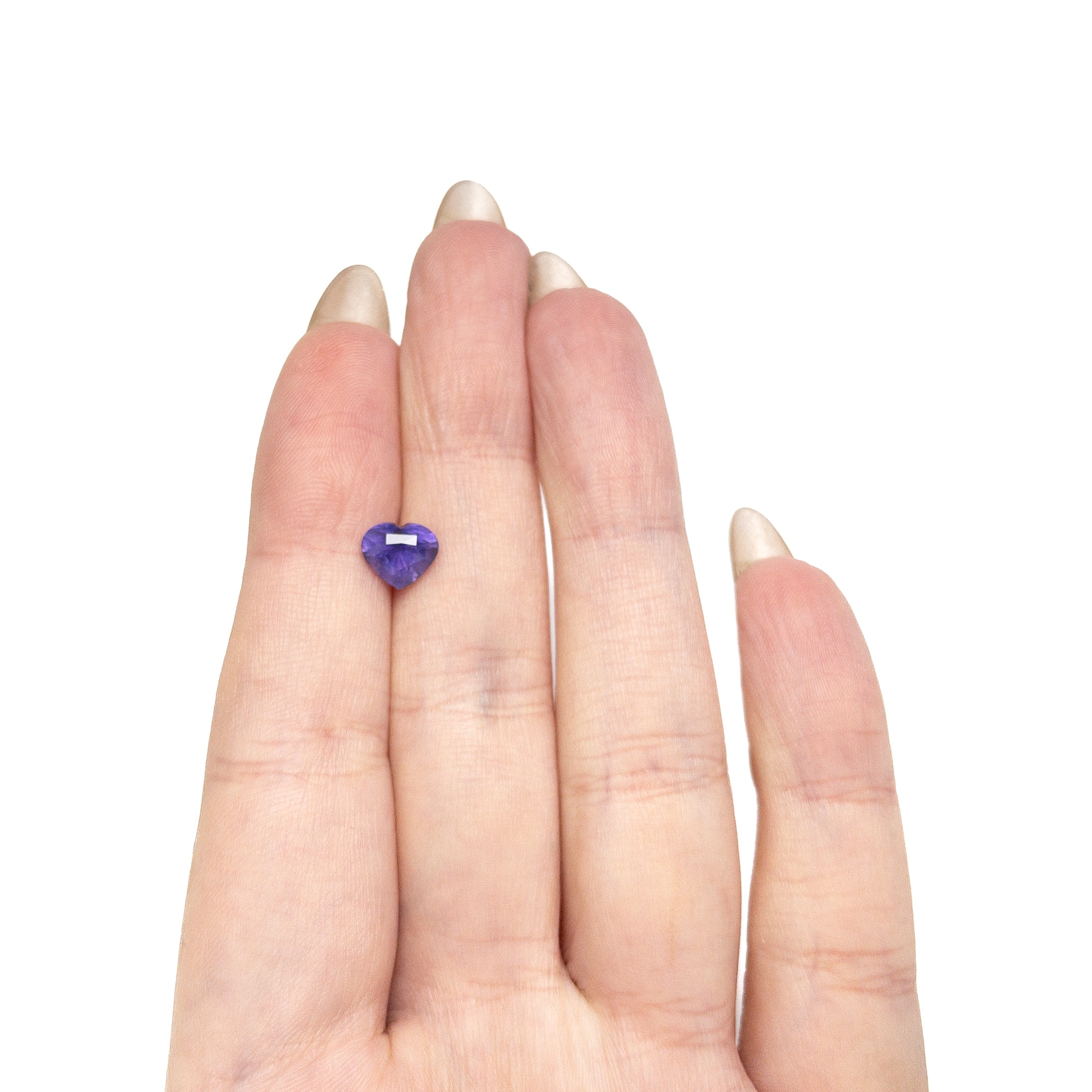 Purple Brilliant Sapphire - 2.01ct Heart