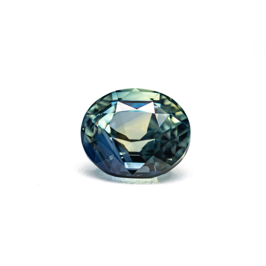 Green/Blue Brilliant Sapphire - 1.70ct Oval