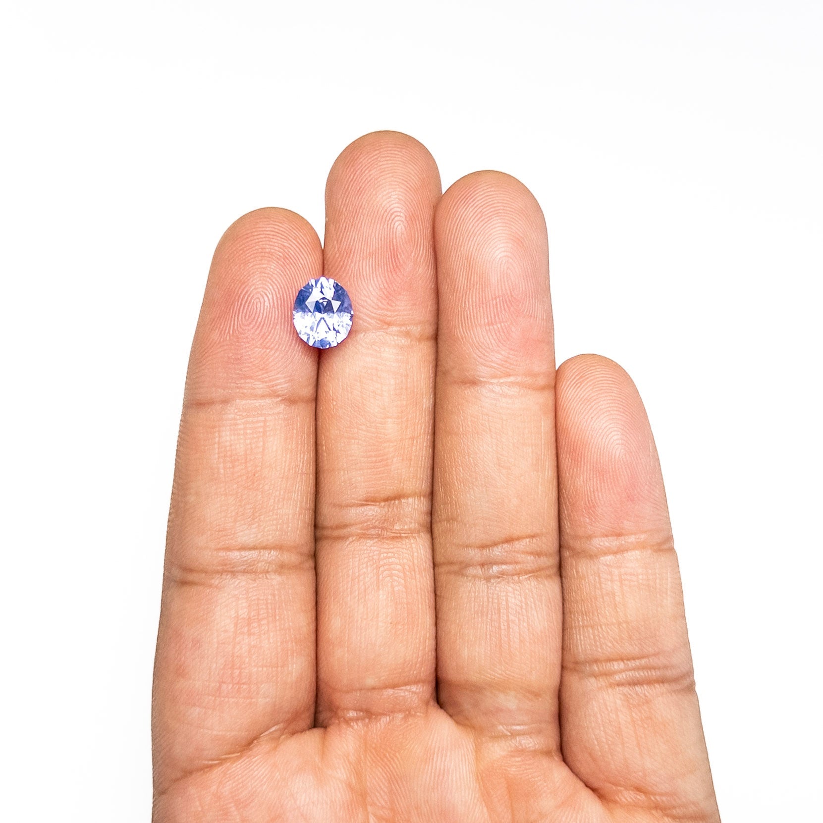 Blue Brilliant Sapphire - 3.58ct Geo Oval