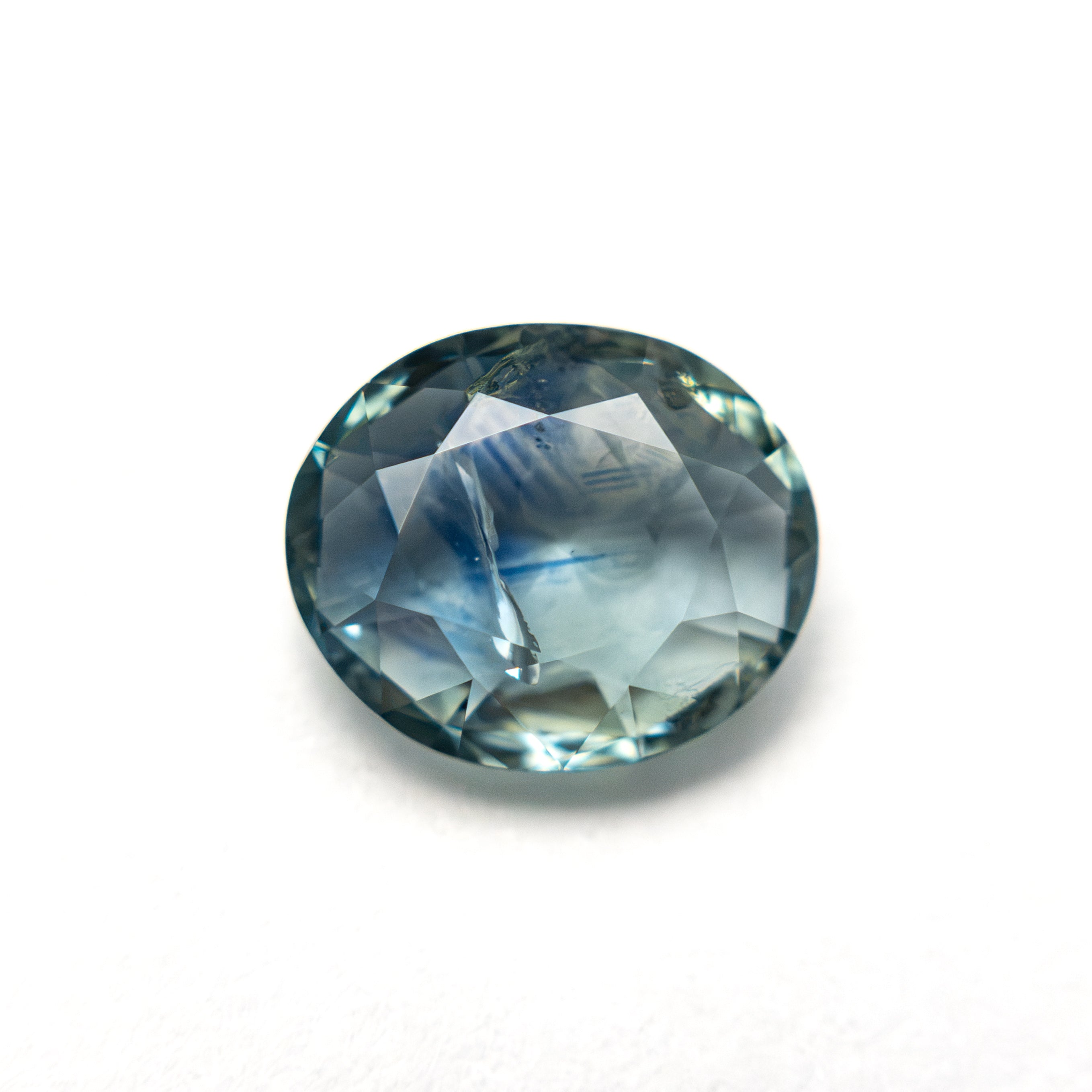 Teal Brilliant Sapphire - 1.96ct Oval